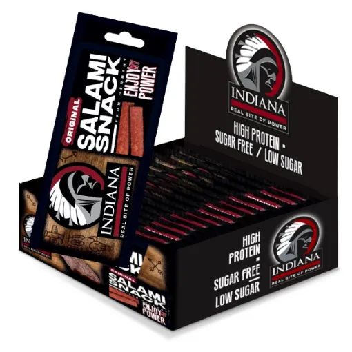 Indiana Snack Salami 36b x 20ks x 18g Original