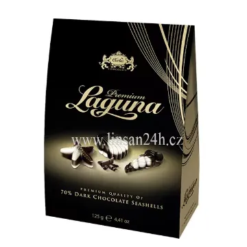 Carla 125g Laguna PREMIUM - bílá + horká 70%