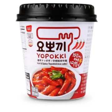 YOPOKKI Topokki CUP 120g 2x Hot Spicy