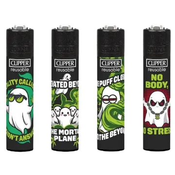 Zapalovace Clipper 24ks Paranormal Puffs