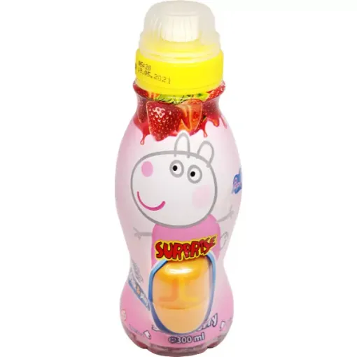 Disney Surprise 300ml Peppa Pig - Strawberry