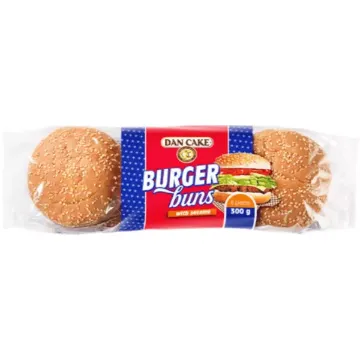 DanCake Burger 300g Buns with Sesame (6ks)