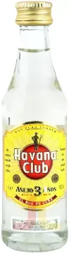 Mini Havana Club 3Anos 0,05L 40%