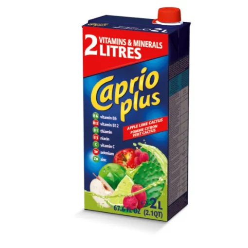Caprio 2L Jablko,Limetka, KAKTUS
