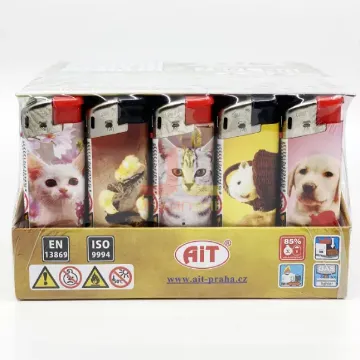 Zapalovače AIT -  s Motivem Mazlíčci No.104