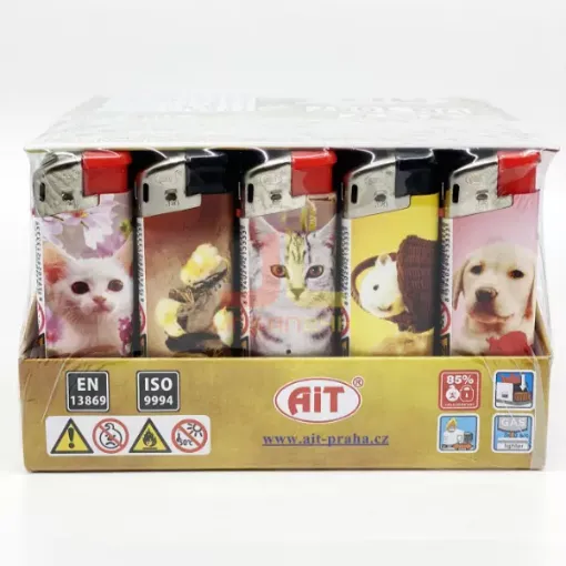 Zapalovače AIT -  s Motivem Mazlíčci No.104