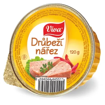 Viva 120g Drůbeží Nářez