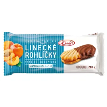Klasa Linecké Rohlíčky 210g s Merunkovou Náplní