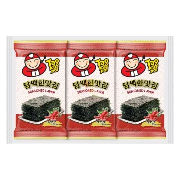 Tao Kae Noi 20b*(3ks*4g) Roasted Seaweed Spicy