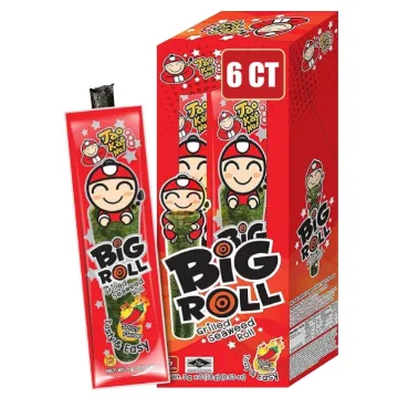 Tao Kae Noi 24b*(6ks*3g) Grilled Seaweeb BigRoll Spicy