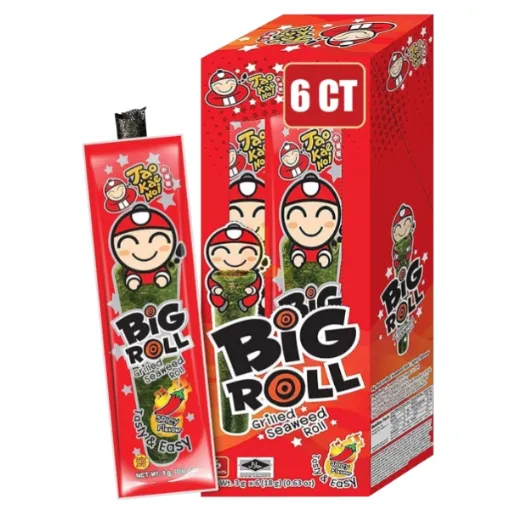 Tao Kae Noi 24b*(6ks*3g) Grilled Seaweeb BigRoll Spicy