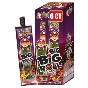 Tao Kae Noi 24b*(6ks*3g) Grilled Seaweeb BigRoll BBQ Sauce
