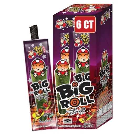 Tao Kae Noi 24b*(6ks*3g) Grilled Seaweeb BigRoll BBQ Sauce