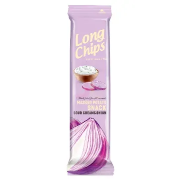 Long Chips 75g Smetana a cibule