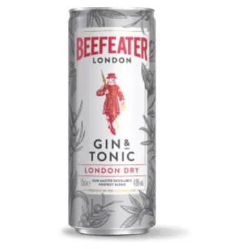 Alk.Mix Beefeater Gin 250ml Tonic 4,9%