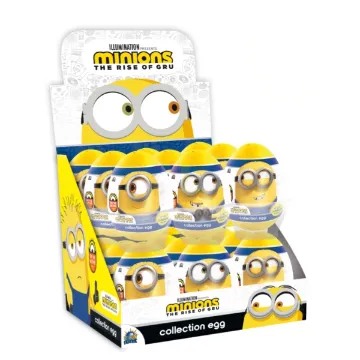 Dětské Plastové vejce 5,5g Minions (18ks)