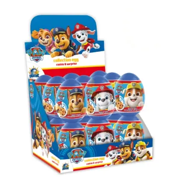 Dětské Plastové vejce 5,5g Paw Patrol (18ks)