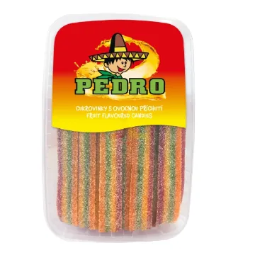 Pedro Pásky Kyselé 400g Duhové