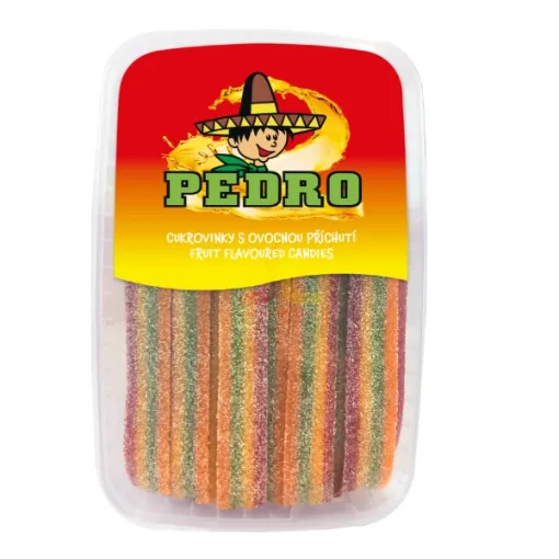 Pedro Pásky Kyselé 400g Duhové