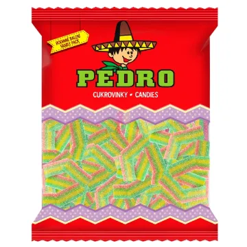 Pedro Želé 1kg Kyselé tutti frutti  pásky