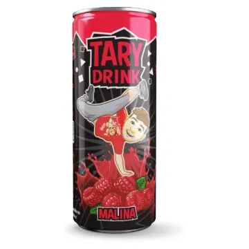 Tary Drink plech. 250ml Malina