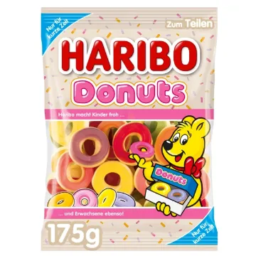 Haribo H2 Donuts 175g
