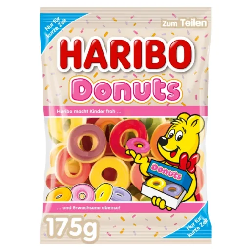 Haribo H2 Donuts 175g