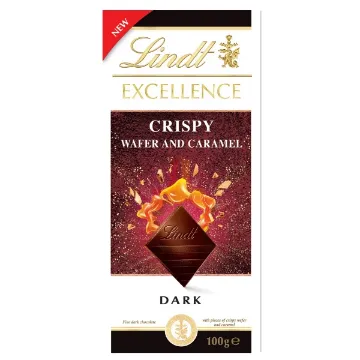 Lindt čoko.100g Crispy Wafer & Caramel