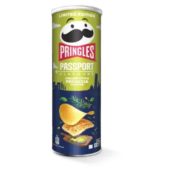 Pringles 165g PASSPORT - Focaccia Italian