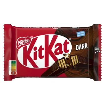 Kitkat CZ Fingers 41,5g DET Dark - Černá