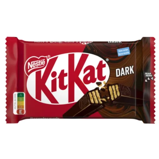 Kitkat CZ Fingers 41,5g DET Dark - Černá