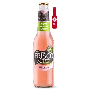 Frisco Cider VRATNÁ LÁHEV 0,33L Bellini
