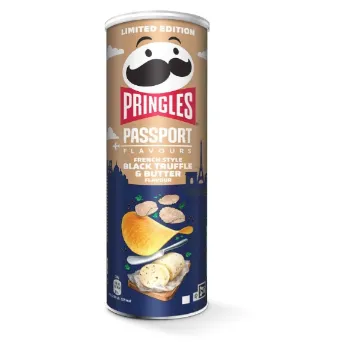 Pringles 165g PASSPORT - Black Truffle & Butter
