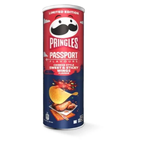 Pringles 165g PASSPORT - Chinese styl Sweet & Sticky Wings