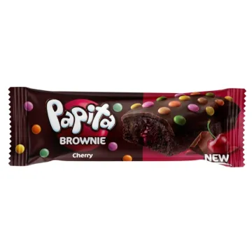 Papita 40g Brownie Cherry  (6b*24ks)