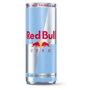 RedBull CZ 250ml ZERO - BLUE