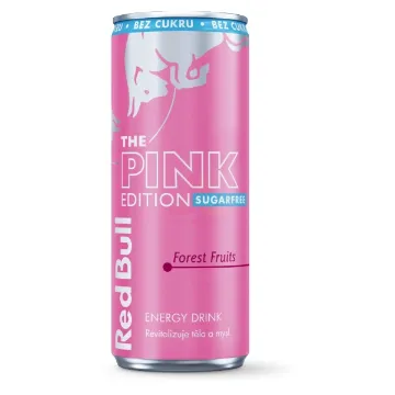RedBull CZ 250ml PINK - Forest Fruits - Sugarfree