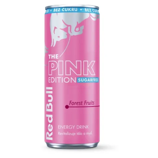 RedBull CZ 250ml PINK - Forest Fruits - Sugarfree