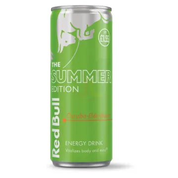 RedBull CZ 250ml GREEN Curuba + Bezový kvet