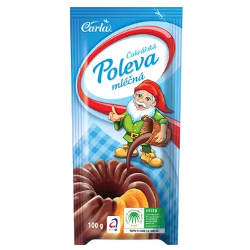 Carla 100g Cukrářská poleva - Mléčná