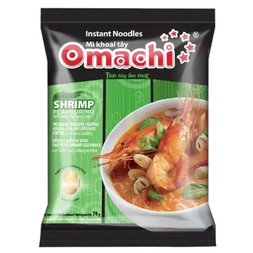 Omachi inst. Nudle 79g Krevetová
