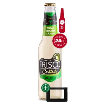 Frisco Cider VRATNÁ LÁHEV 0,33Lx24ks Mojito