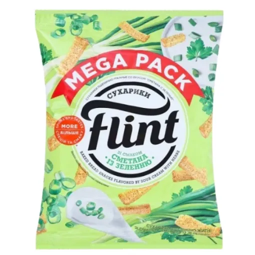 UKR Flint Suchary 70g Smetana a Bylinky