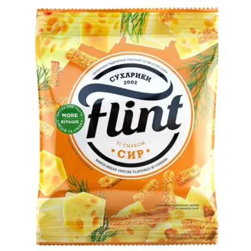 UKR Flint Suchary 70g Sýr