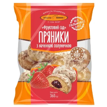 UKR Kyjevchleb Perníky 300g Jahodová náplně