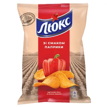 UKR LUX chipsy 125g Paprika