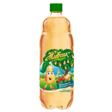 UKR Obolon Žývčyk limonáda Sklo 1L Hruškový džus