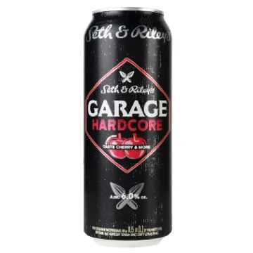 UKR Pivo GARAGE Plech 0,5L Cherry alc.6%