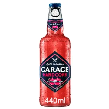 UKR Pivo GARAGE sklo 440ml Cherry alc.6%
