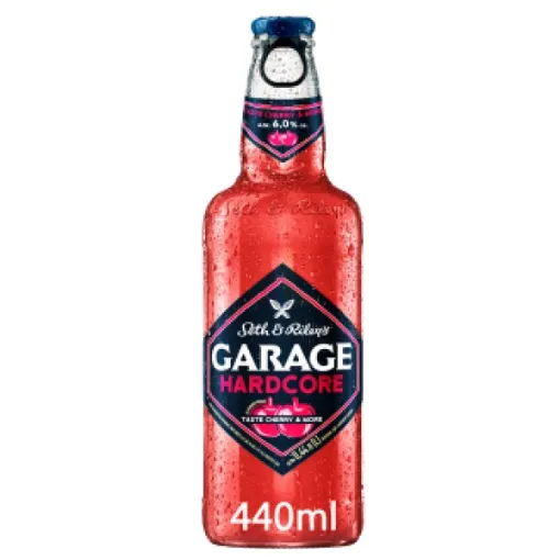 UKR Pivo GARAGE sklo 440ml Cherry alc.6%